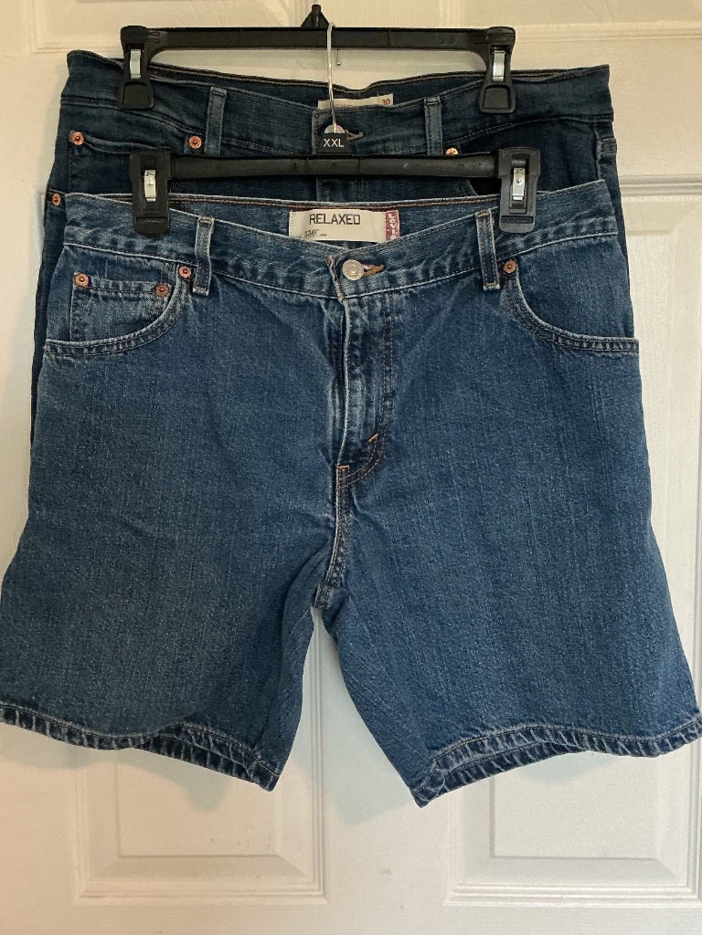 2 pair of Levi’s denim shorts